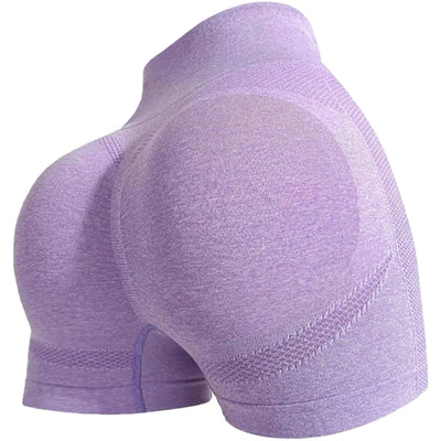 Gym Seamless Scrunch High Waist Workout Shorts