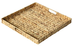 Water Hyacinth Wicker Serving Tray