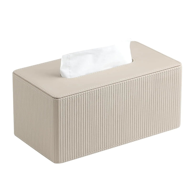 Leather Tissue Box Cover