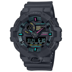 G-Shock Casio GA-700 Series Black Resin Watch 57.5mm
