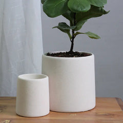 Minimalist Concrete Indoor Plant Pot